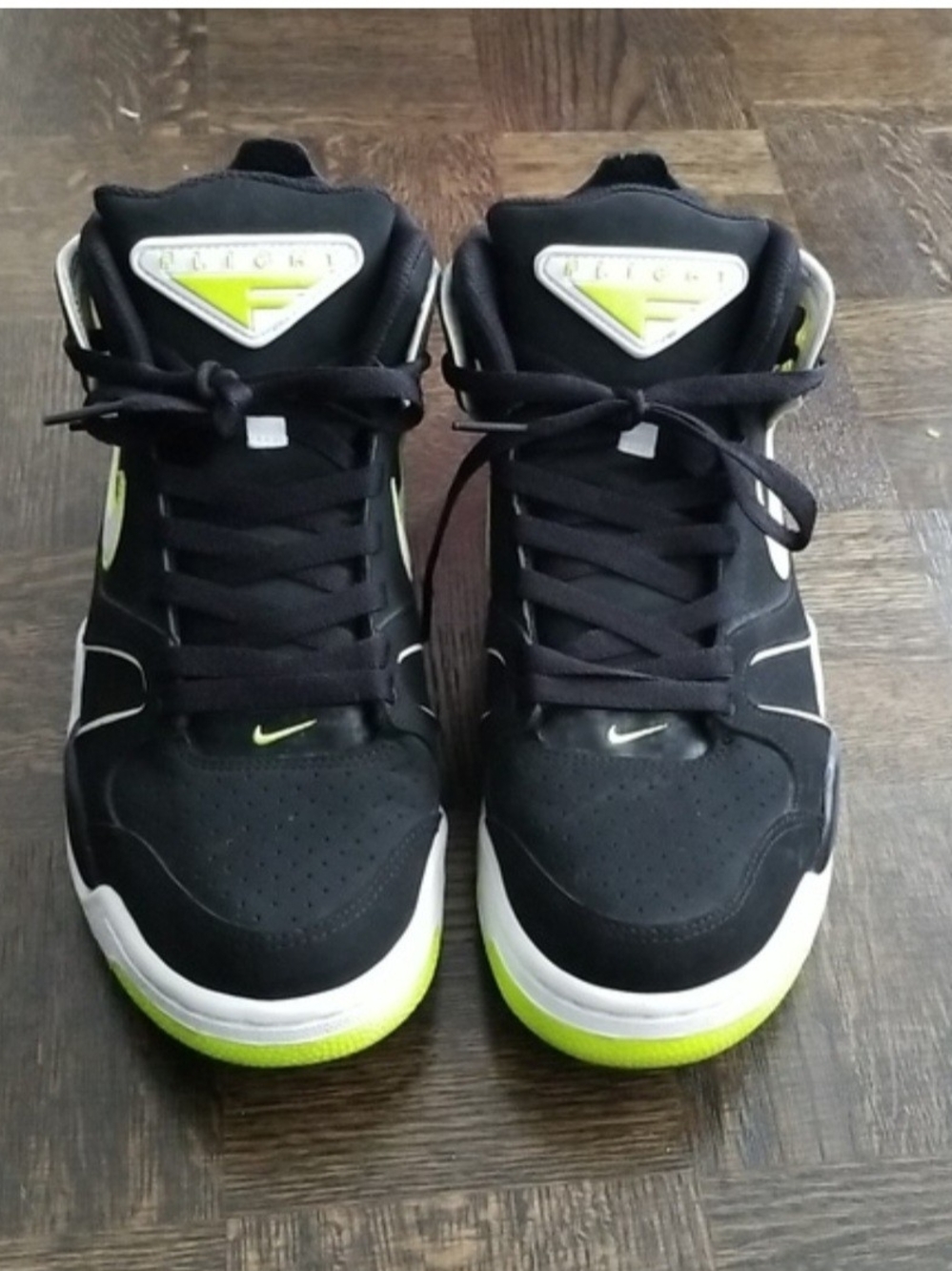 Air Flight Falcon 'Black Volt'Nike 8.5
